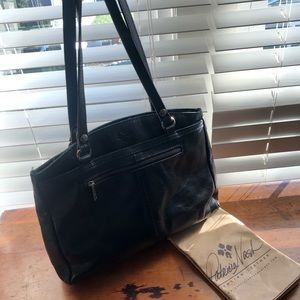 Black Patricia Nash Poppy Tote
